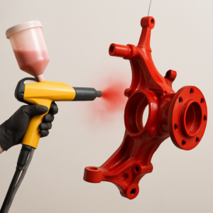 Порошковая покраска узлов и деталей ТС