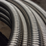 Алюминиевая гофрированная труба 100 мм 1561