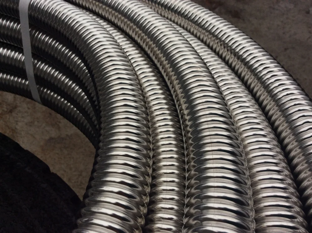 Алюминиевая гофрированная труба 110 мм АД31Н