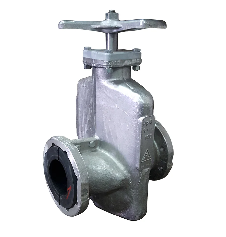 Алюминиевая задвижка 80 мм 6 МПа 33а17р