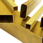 Бронзовая профильная труба 70 мм 95 мм 12.5 мм БрАЖМЦ