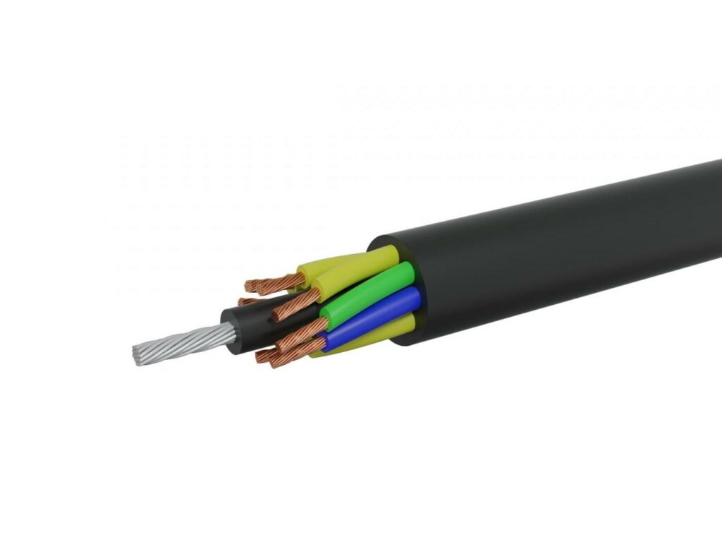 Кабель и провод для подвижного состава 2 кВ 1 1,5 мм2 медь КПСКВМ