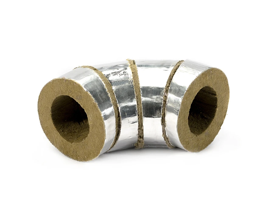 Кашированный отвод 100 мм 120 мм 120 кг/м3