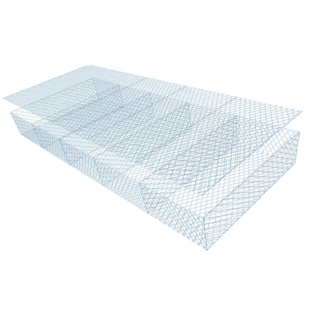 Матрасно-тюфячный габион 5 мм 2 мм 0,3 мм 2,2 мм Ц ГОСТ Р 52132-2003