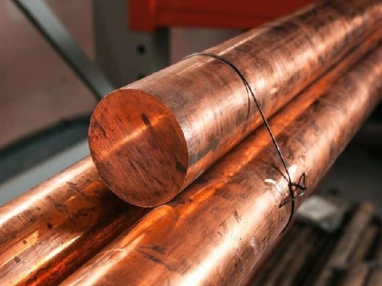 Круг из меди тянутый 4.5 мм М0к ГОСТ 1535-2016