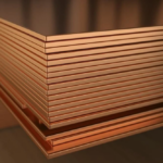 Лист из меди горячекатаный 4.5 мм 600 мм 2000 мм М1ф ГОСТ 1173-2006