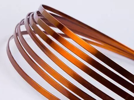 Медная проволока прямоугольная 10 мм 2 мм ПМТ ГОСТ 434-78