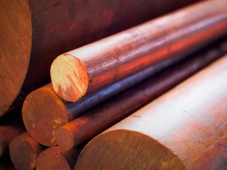 Медный пруток прессованный 110 мм М0к ГОСТ 1535-2016