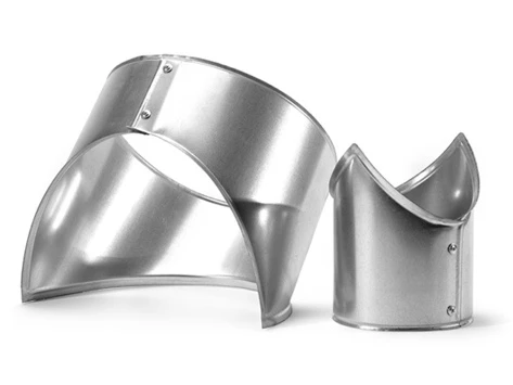 Врезка алюминиевого кожуха 100 мм