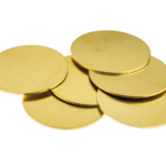 Золотой диск 15 мм 4 мм ЗЛСРМ95-2.5 ГОСТ 6835-2002